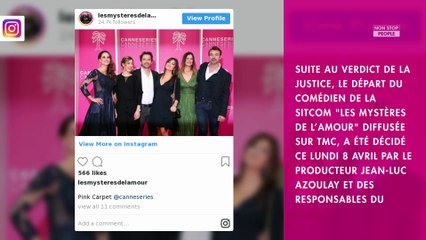 Les Mysteres De L Amour Le Comedien Tony Mazari Vire De La Serie Apres Sa Condamnation Sur Orange Videos