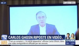 "C'est un complot." Carlos Ghosn clame son innocence dans une vidéo enregistrée et diffusée par ses avocats