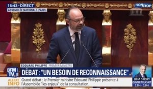 Édouard Philippe devant l'Assemblée nationale: "Nous devons construire une démocratie plus délibérative"