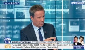 Nicolas Dupont-Aignan: "Si les Anglais ont choisi leur destin, il faut tout faire pour avoir un bon accord avec eux"