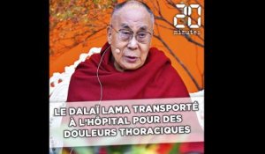 Le dalaï lama transporté à l'hôpital pour des douleurs thoraciques