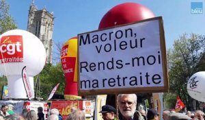 Reportage dans la manifestation des retraités à Paris