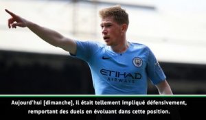 34e j. - Guardiola encense De Bruyne et ses passes "hors du commun"