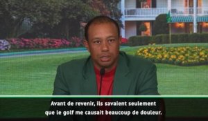 Masters - Woods : "Mes enfants pensaient seulement que le golf me faisait mal"