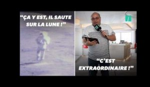 Yoann Riou commente le premier pas sur la Lune de Neil Armstrong