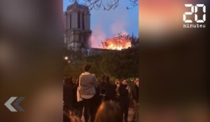 Moment émouvant à Notre-Dame de Paris - Le Rewind du Mardi 16 Avril 2019
