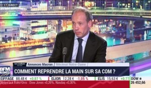 Les coulisses du biz: Annonces Macron, comment reprendre la main sur sa com ? - 16/04