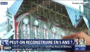 Notre-Dame pourrait-elle être reconstruite en 5 ans, comme le souhaite Emmanuel Macron?