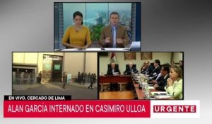 L'ex-président du Pérou Alan Garcia dans un état critique après avoir tenté de se suicider ce matin juste avant son arrestation