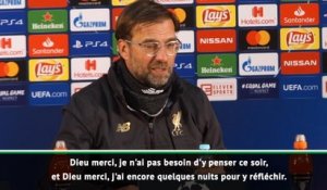 Demies - Klopp : "Dieu merci, je ne dois pas penser à Messi ce soir"