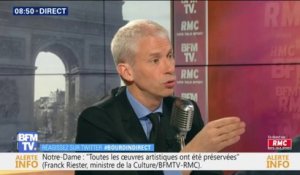 Franck Riester: "Le gouvernement a labellisé quatre institutions qui sont habilitées à recevoir les dons" pour Notre-Dame