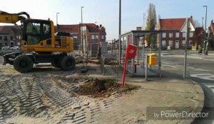 Ploegsteert : les travaux de la place de la Rabecque, un chantier d'envergure