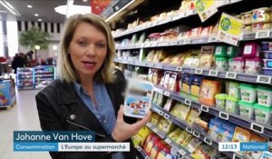 Consommation : au supermarché, l'Europe à portée de main