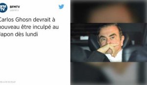 Carlos Ghosn de nouveau mis en examen lundi au Japon selon la presse locale