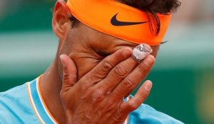 Rafael Nadal tombe de son rocher