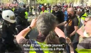 "Gilets jaunes": heurts place de la République à Paris