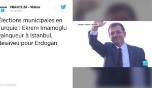 Municipales en Turquie. Erdogan souhaite faire annuler la défaite de son parti à Istanbul