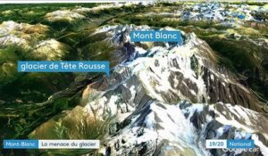 Dans le massif du Mont-Blanc, un glacier menace d'exploser