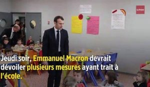Éducation : les 5 mesures phares prévues par Emmanuel Macron