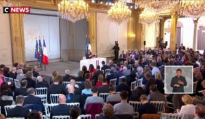 Emmanuel Macron s'exprime sur le référendum d'initiative partagé