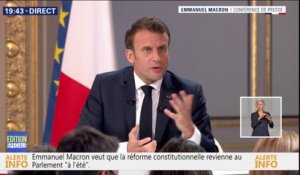 Emmanuel Macron est favorable à une dose de proportionnelle à hauteur de 20% au Parlement