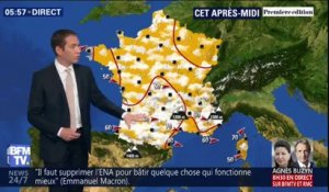 Un temps mitigé, avec quelques averses et des températures encore en baisse