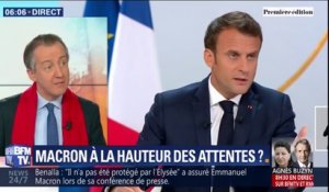 ÉDITO - "On n'a pas l'impression qu'Emmanuel Macron a renversé la table"