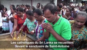 Les catholiques du Sri Lanka prient pour les victimes