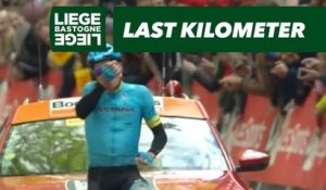 Flamme Rouge / Last Kilometer - Liège-Bastogne-Liège 2019