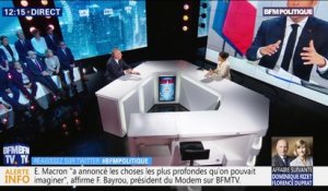 Annonces d'Emmanuel Macron: "C'est une révolution", estime François Bayrou