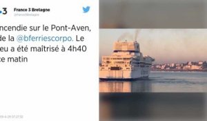 Incendie à bord d’un navire de la Brittany Ferries rapidement maîtrisé, pas de blessé