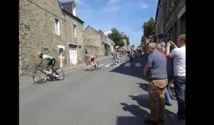 Tour de Bretagne 2019 - 5e et. : passage à Tremblay