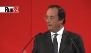 Voeux du 10 janvier de  François Hollande