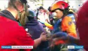 Venezuela : une manifestante de 27 ans tuée par balle