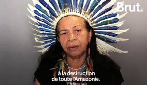 Déforestation : L'appel à l'aide d'une cheffe indigène d'Amazonie