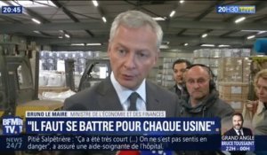 Reprise d'Ascoval: Bruno Le Maire décrit "un magnifique succès"