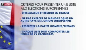 Elections européennes : dépôt des listes, mode d'emploi