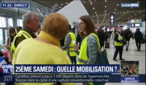 Une trentaine de gilets jaunes mobilisée à l'aéroport de Paris-Charles de Gaulle contre la privatisation d'ADP