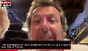 Jean-Luc Reichmann : son amusant sketch sur sa coupe de cheveux avec Franck Provost (vidéo)