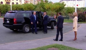 G7 : un déjeuner improvisé entre Emmanuel Macron et Donald Trump