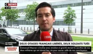 L'armée française a libéré quatre otages - deux Français, une Américaine et une Sud-coréenne - lors d'une intervention dans le nord du Burkina Faso dans laquelle deux militaires français ont été tués, a annoncé vendredi la présidence