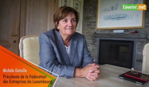 Michèle Detaille, élue présidente de la Fédération des Entreprises du Luxembourg