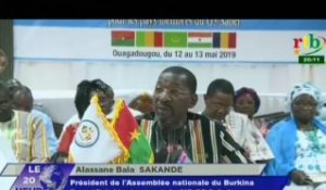 RTB/Fin de l’assemblée générale du comité inter-parlementaire du G5 Sahel