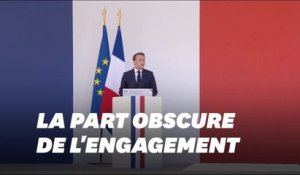 Macron salue les soldats "morts en héros" pour la France