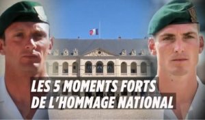 Hommage national : les 5 moments forts de la cérémonie