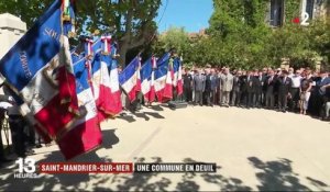 Var : la commune de Saint-Mandrier-sur-Mer rend hommage aux deux soldats tués