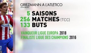 Le bilan de Griezmann à Madrid