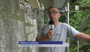 Reportage - Rénovation d'un mur de la Bastille