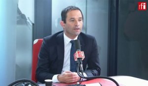 Benoit Hamon, tête de liste aux européennes du Printemps européen