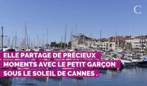 PHOTOS. Cannes 2019 : Quand Eva Longoria joue les mamans poules avec son fils Santiago à la plage